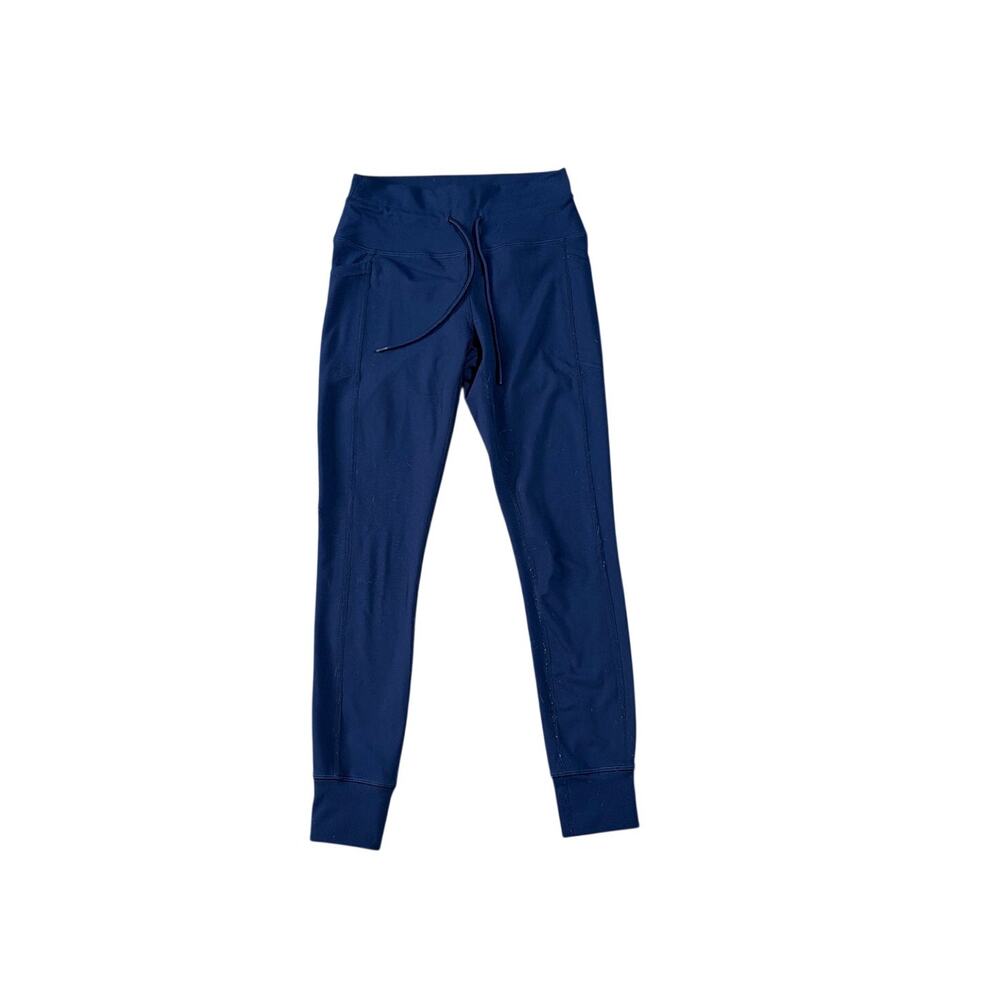 Spyder Athletic Drawstring Stretch Joggers Blue Active Athleisure Size XS